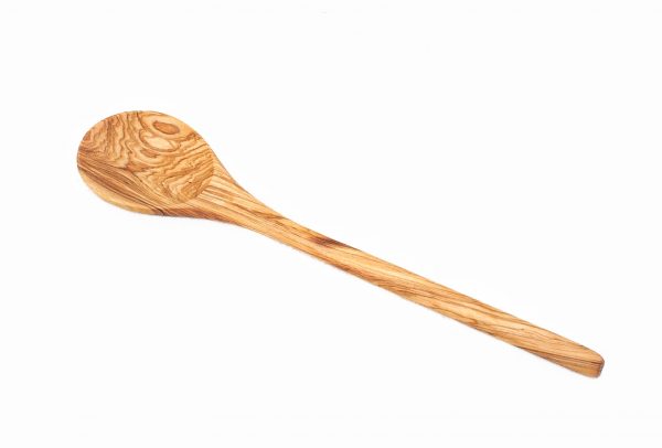 Olive Wood Round Spoon