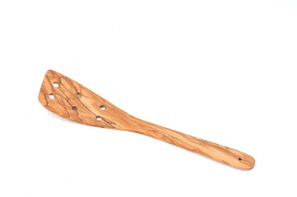 Olive Wood Pierced Spatula