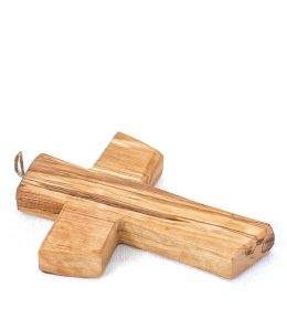 Olive Wood Wall Mounted Christian Cross