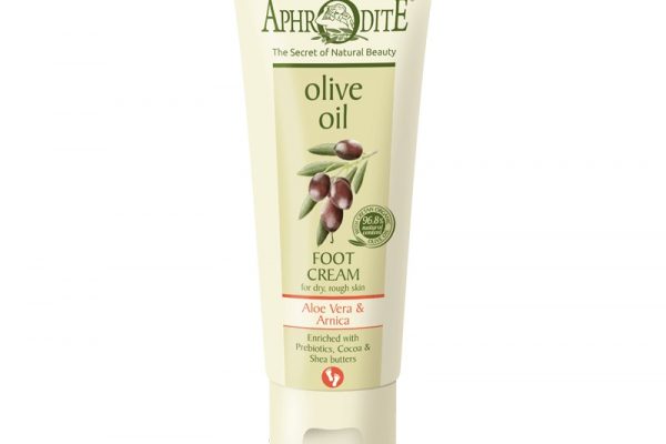 APHRODITE Extra soft Foot Cream with Aloe Vera & Prebiotics for dry/rough skin