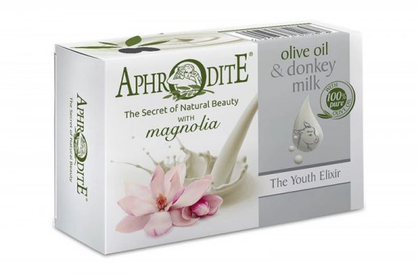 APHRODITE Olive oil & donkey milk soap with Magnolia scent