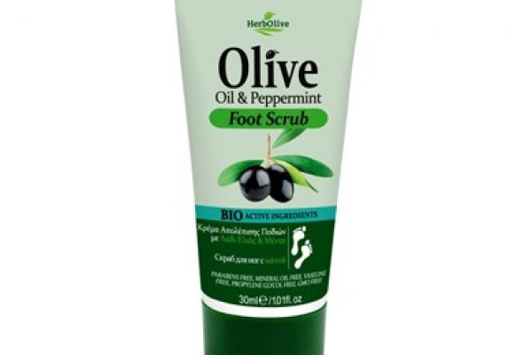 Herbolive Mini Foot Scrub Peppermint