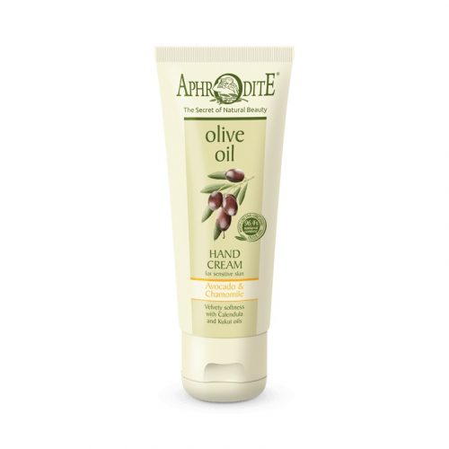 olive oil hand cream with avocado and chamomile