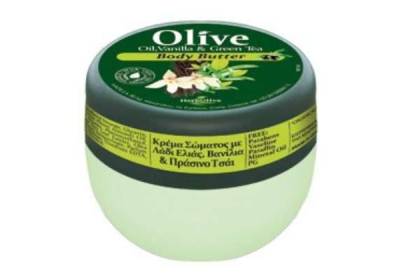 Herbolive Mini Body Butter Vanilla & Green Tea